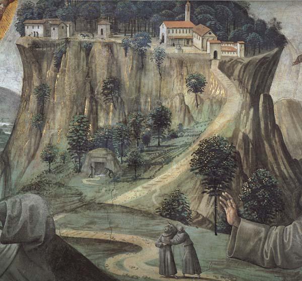 Domenicho Ghirlandaio Details of  Stigmatisation des Hl.Franziskus oil painting image